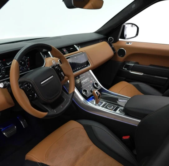 Land Rover Range Rover SVR  2023 GREEN RENTAL IN DUBAI - undefined